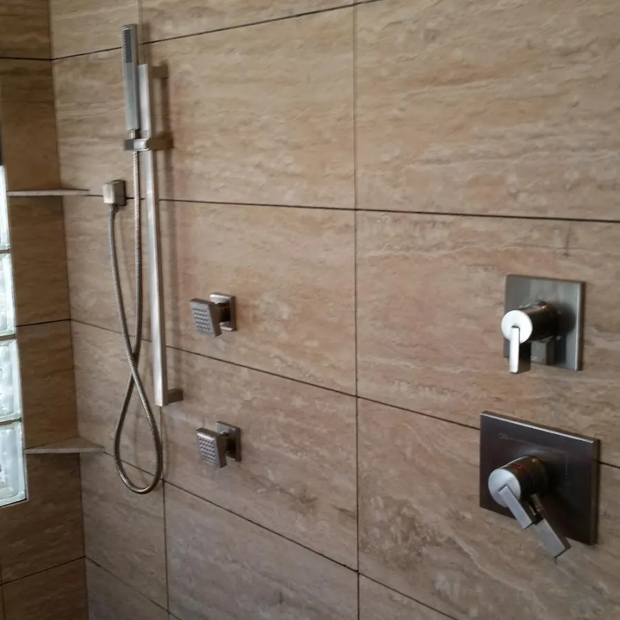 Shower fixture installation for Water Heater Replacement in Berwick